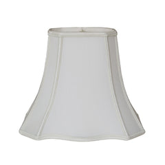 White lampshade on a white background
