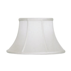 White lampshade on a white background