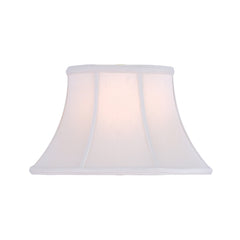 White lampshade on a white background