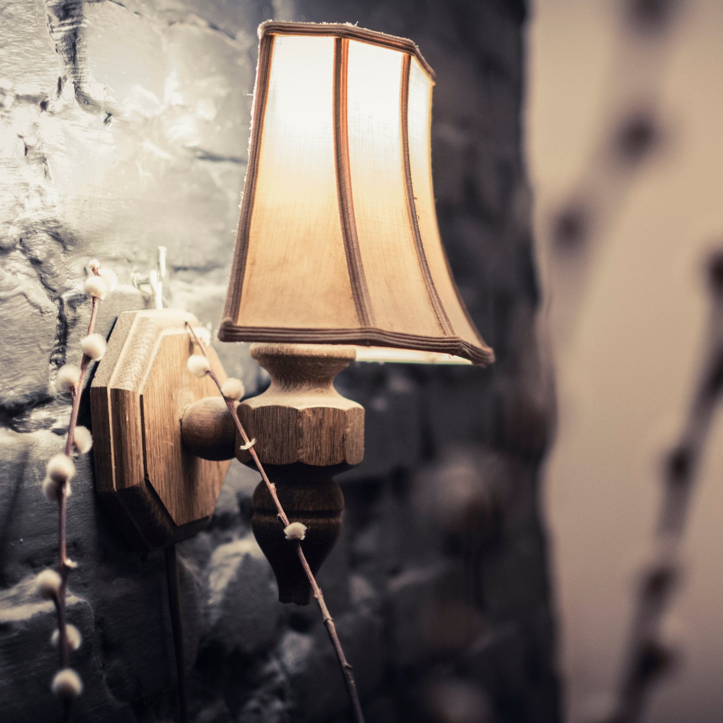 Half Fancy Octagon Sconce Shade