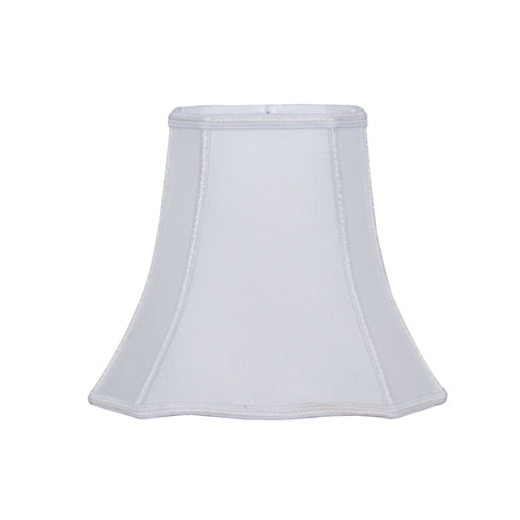 White lampshade on a white background