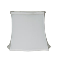 White lampshade on a white background