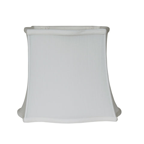 White lampshade on a white background