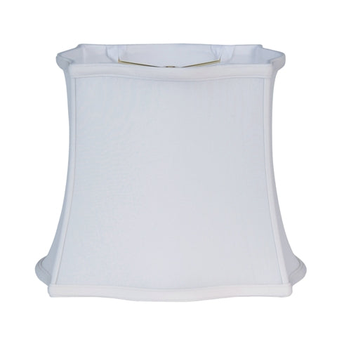 White lampshade on a white background
