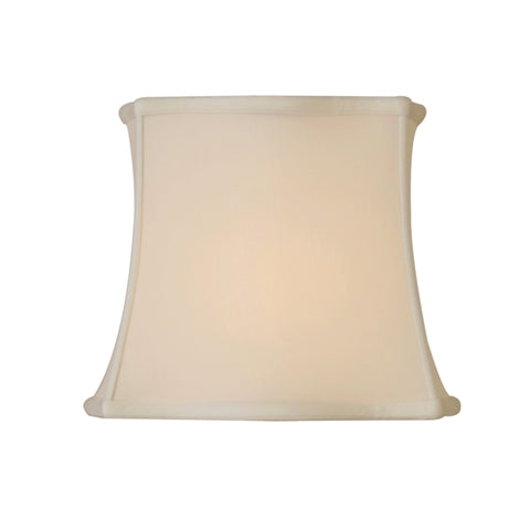 Beige lampshade on a white background
