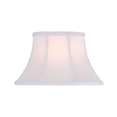 White lampshade on a white background