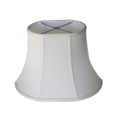 White lampshade on a white background