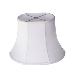 White lampshade on a white background