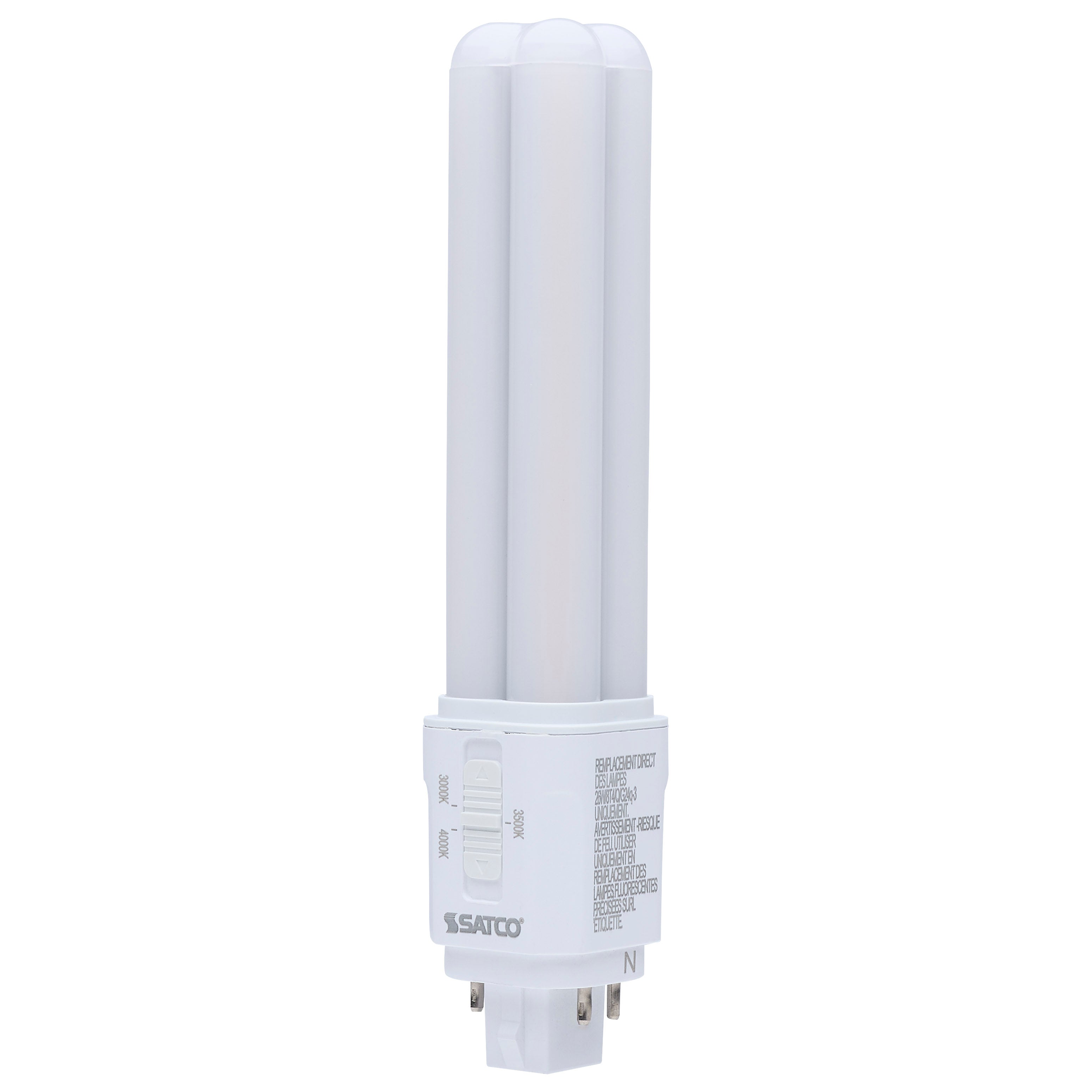 9.5W/LED/CFL/3CCT/DUAL/4P