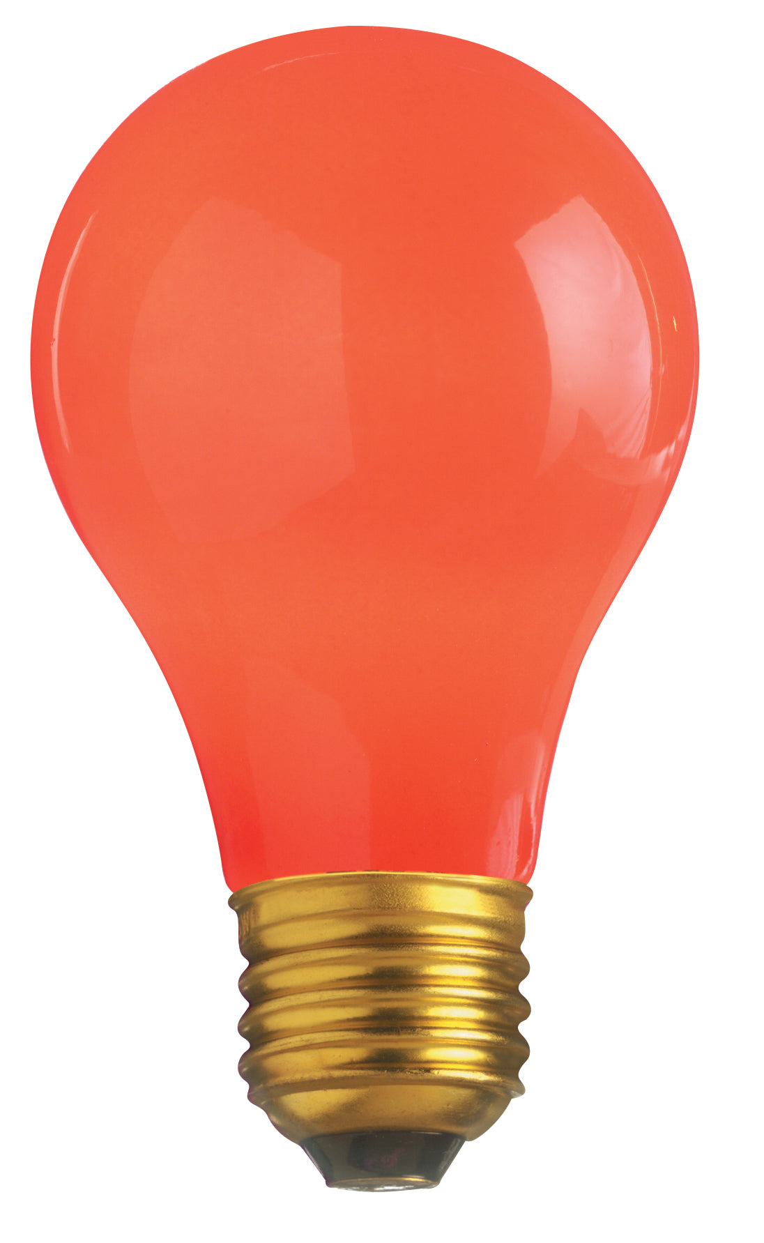 25W A19 CERAMIC RED 130V.