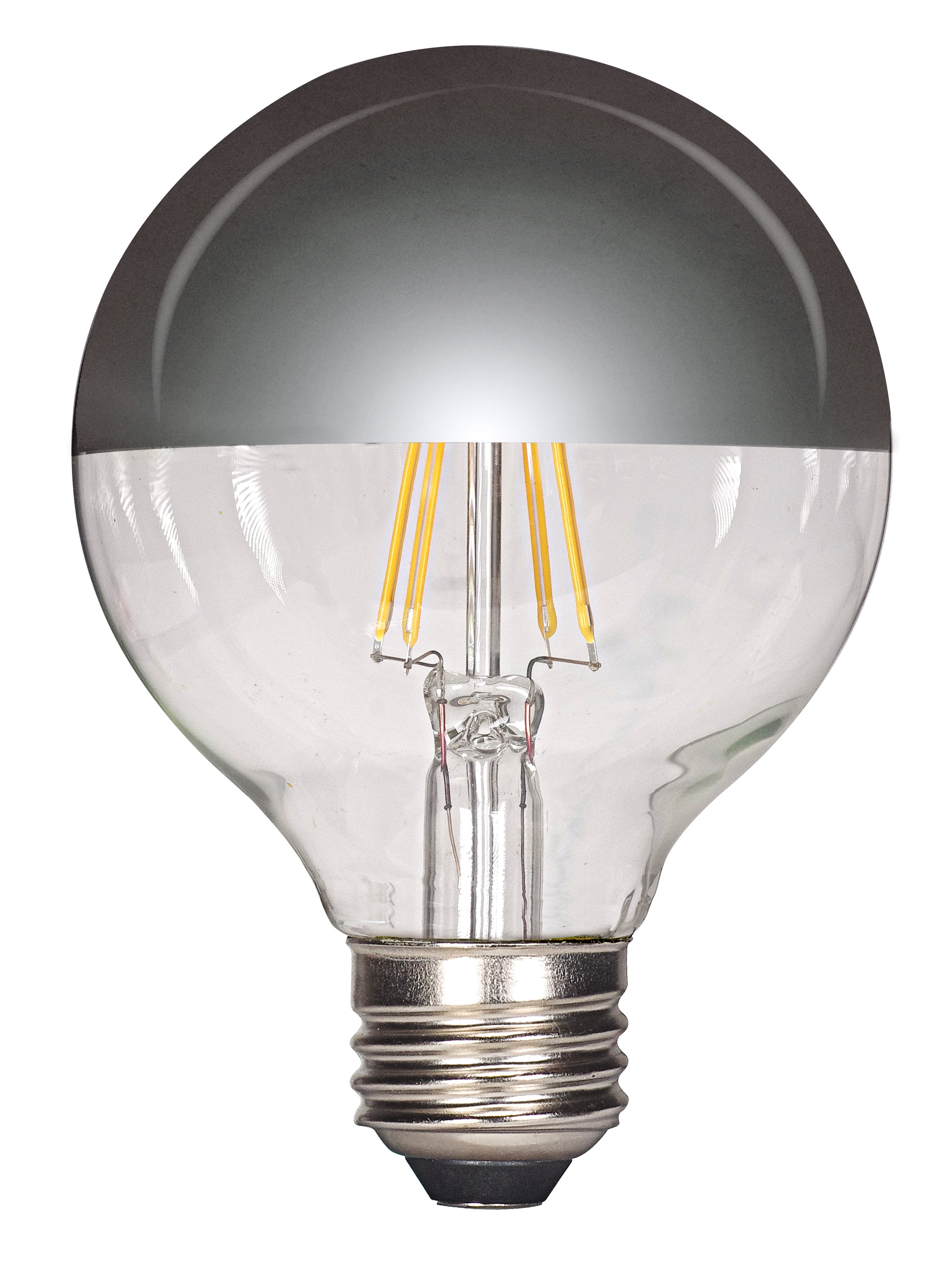 4.5G25/SLV/LED/E26/27K/120V