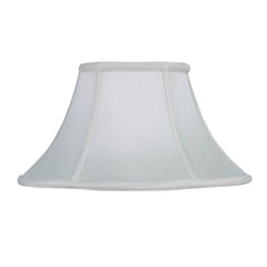 White lampshade on a white background