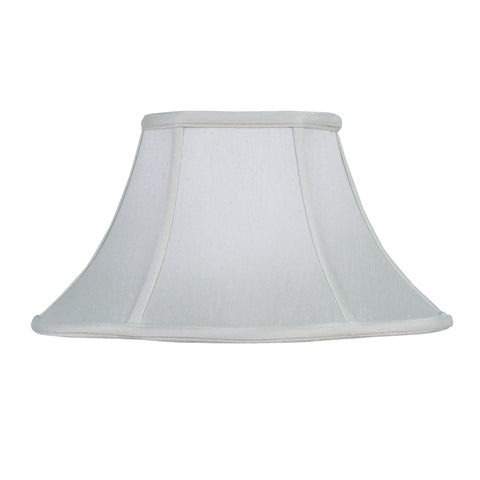White lampshade on a white background