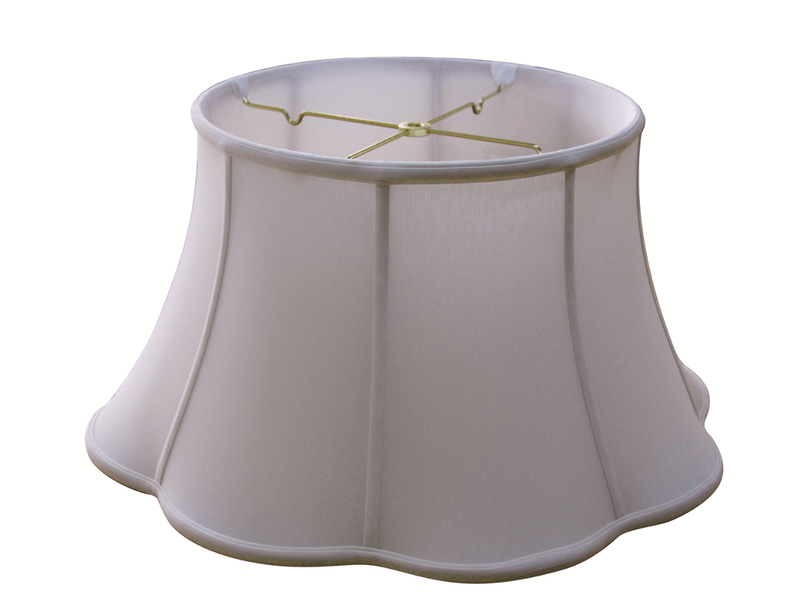 Out Scallop floor lamp shade