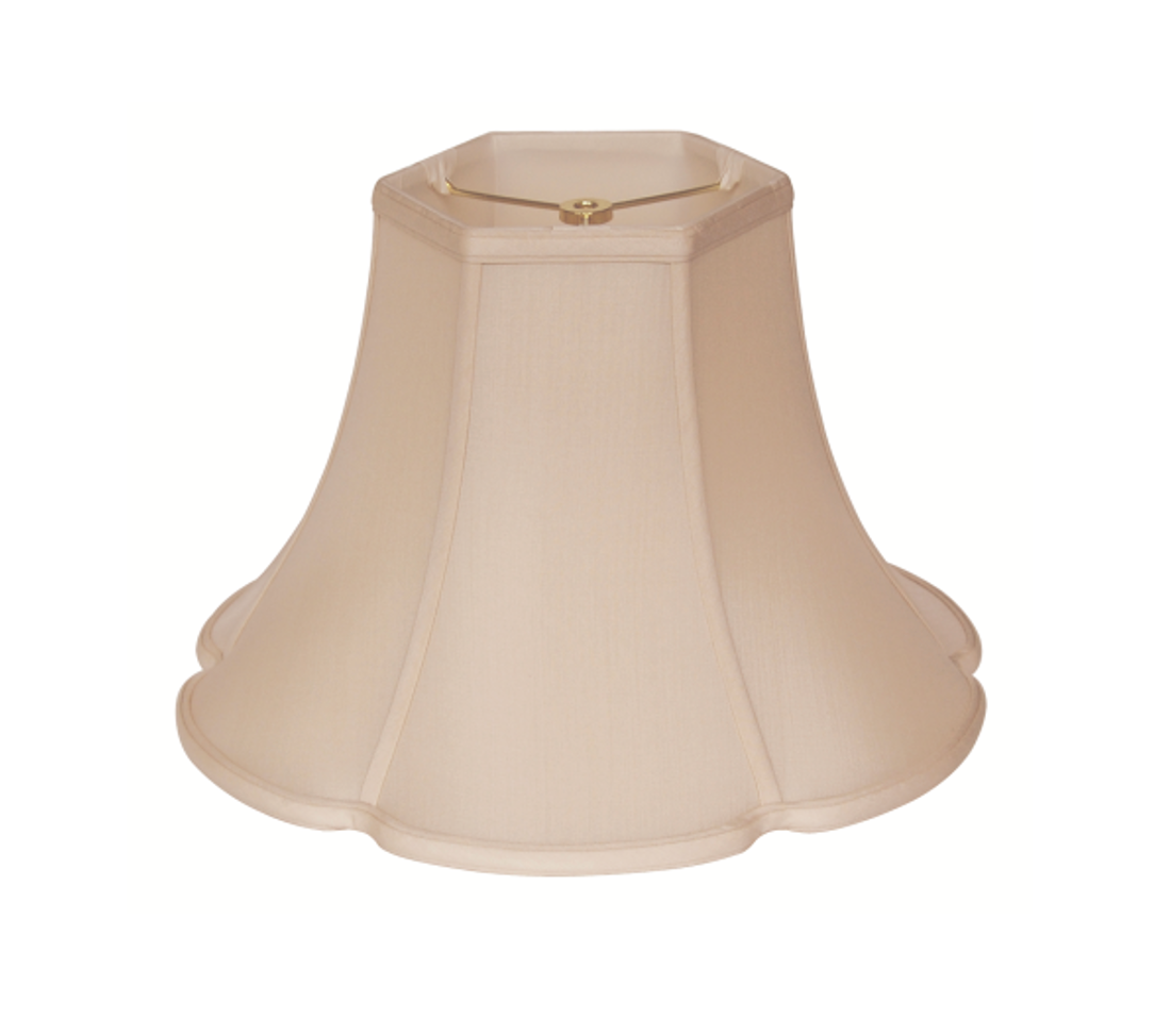 Hex Top Scalloped Bottom Bell
