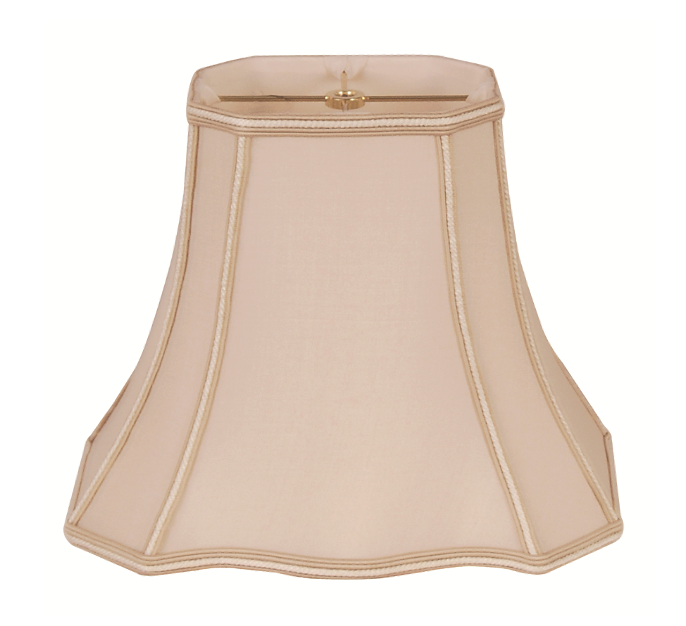 Clover Rectangle Bell with Braided Trim