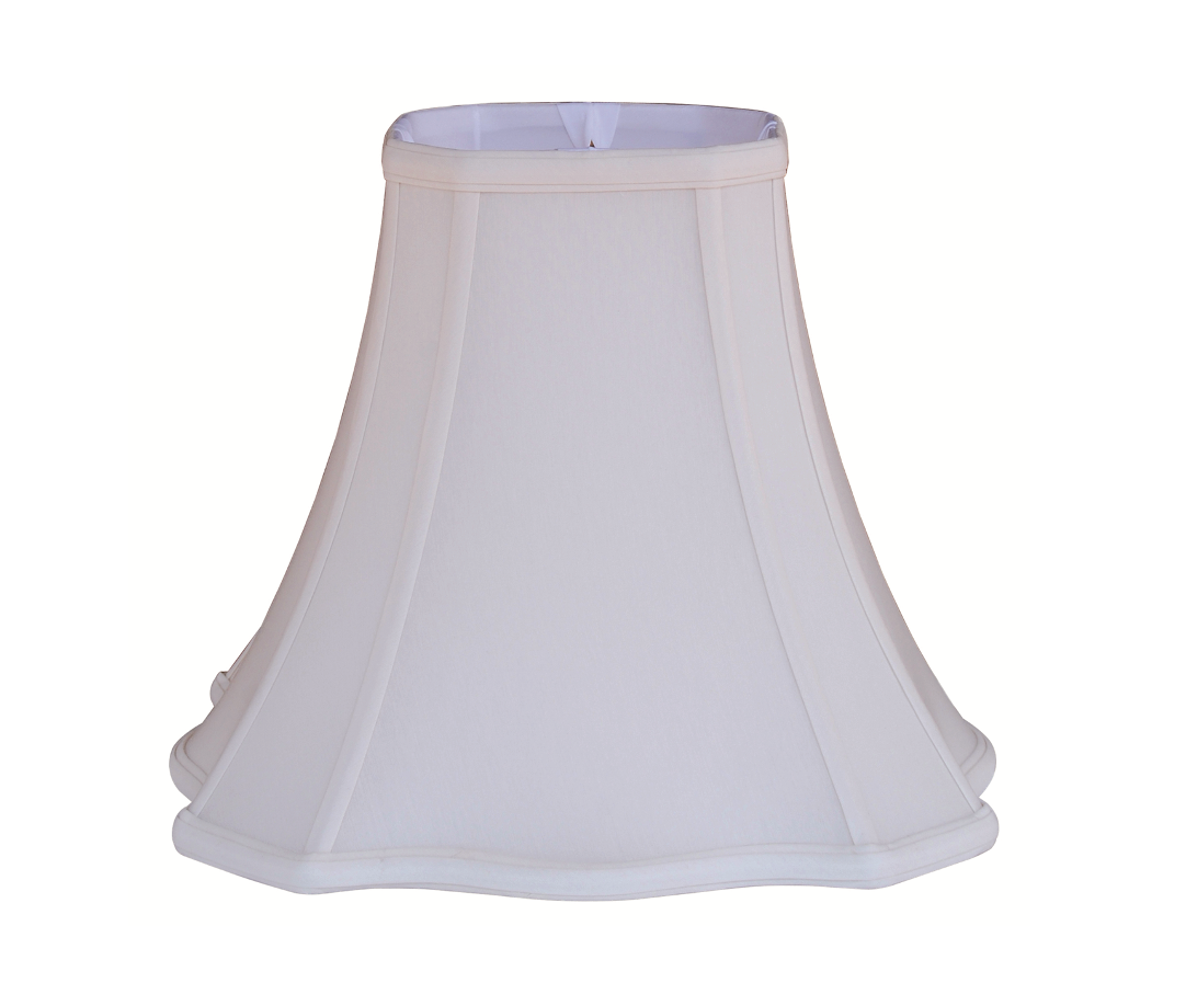 Cut Corner Scallop Square Bell