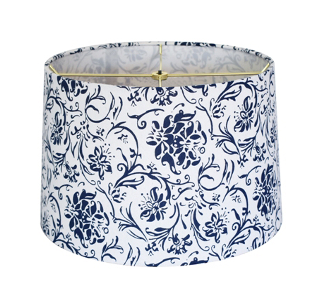 Retro Drum Hand Rolled Edge Hard Back Pattern