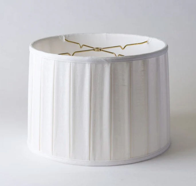 Linen Retro Drum Wide Box Pleat