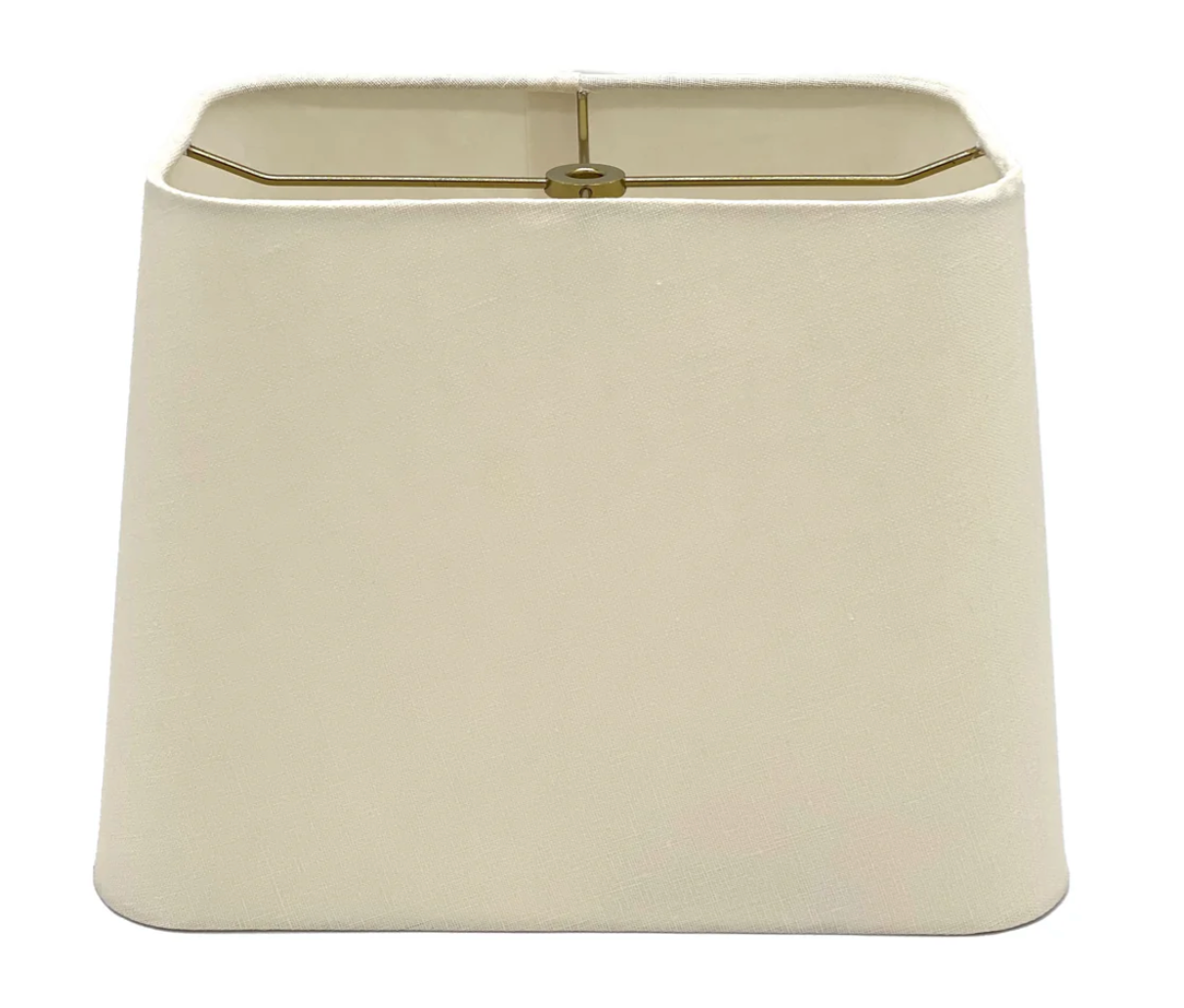 Linen Rolled Edge Tapered Rectangle
