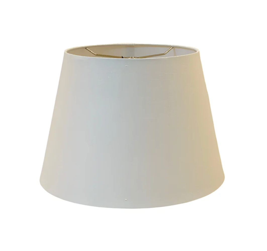 Linen Rolled Edge Shallow Drum