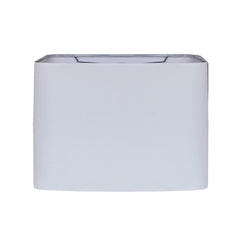 Rectangular lampshade on a white background