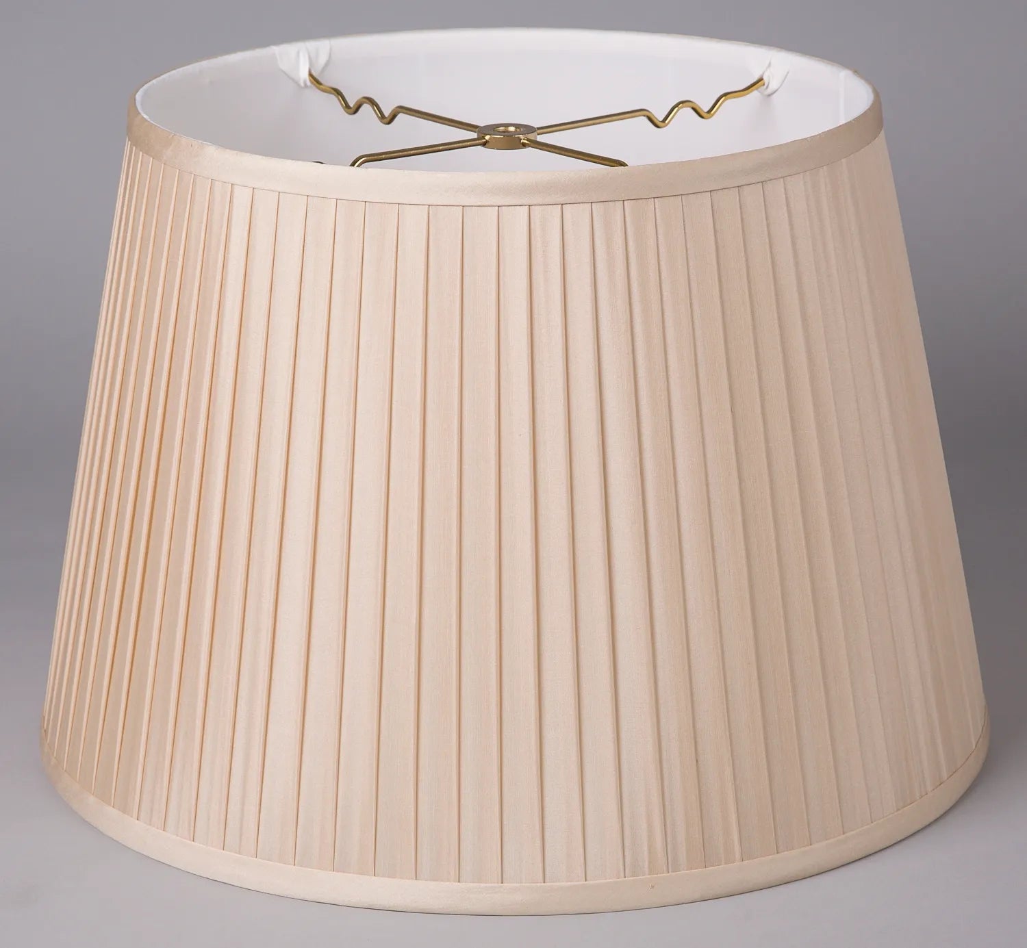 Linen British Drum Side Pleat